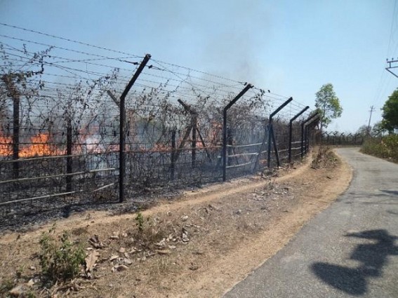 Flames along Indo-Bangla border ahead of ADC poll tensed locals: BSF unaware of the incident